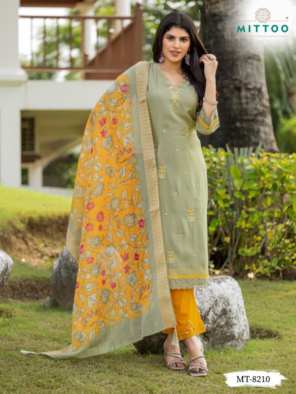 MITTOO D.no 8209 & 8210 Latest Kurti Design Online India