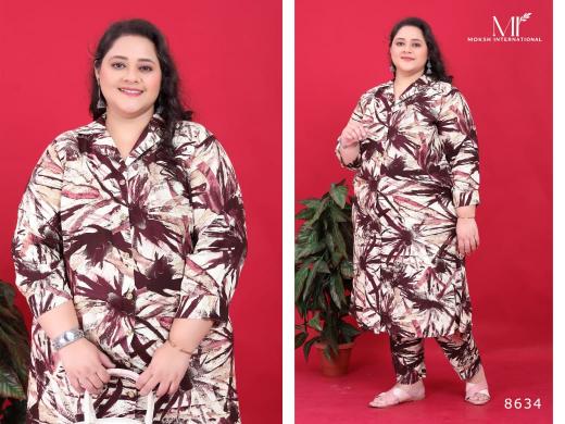 Moksh International Big Size Co-ord set Vol 2 Wholesale Catalog