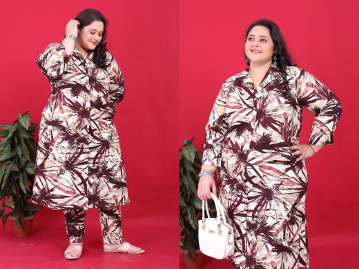 Moksh International Big Size Co-ord set Vol 2 Wholesale Catalog