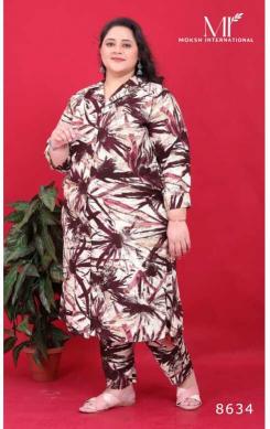 Moksh International Big Size Co-ord set Vol 2 Wholesale Catalog