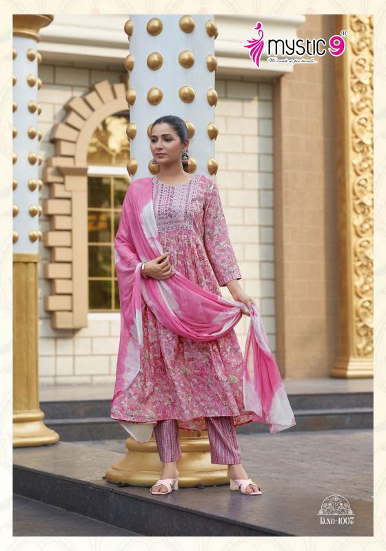 MYSTIC 9 PUSHPA Vol 1 buy kurtis online for cheap india