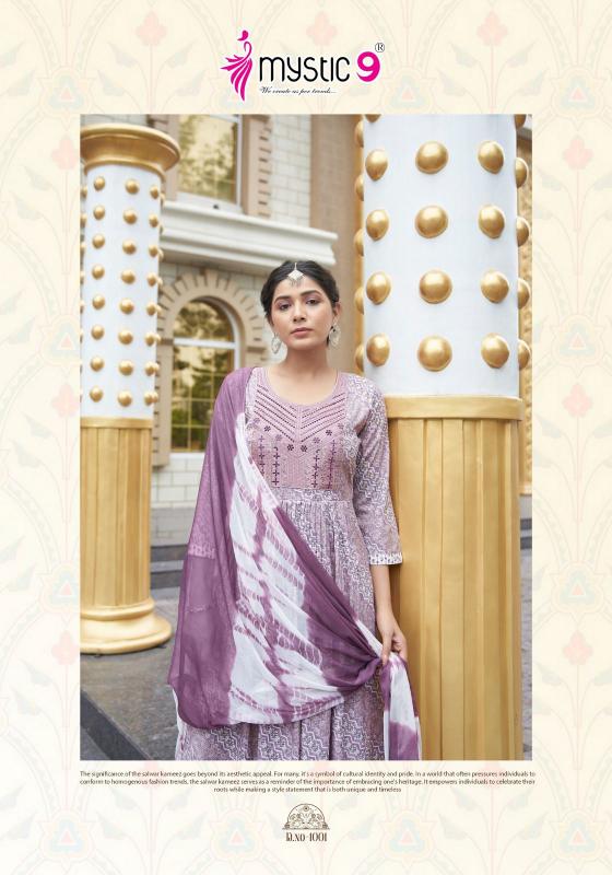 MYSTIC 9 PUSHPA Vol 1 buy kurtis online for cheap india