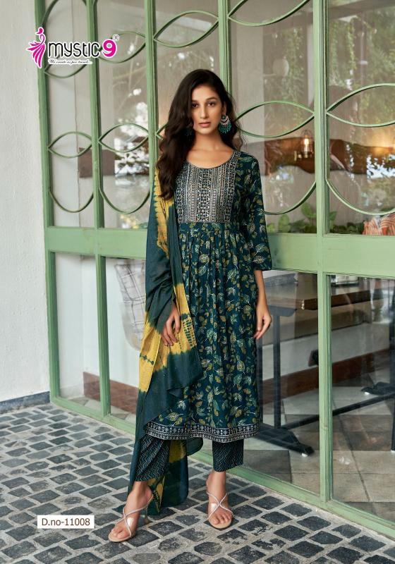 MYSTIC 9 SARA Vol 11 Popular Brands of Ladies Kurties India