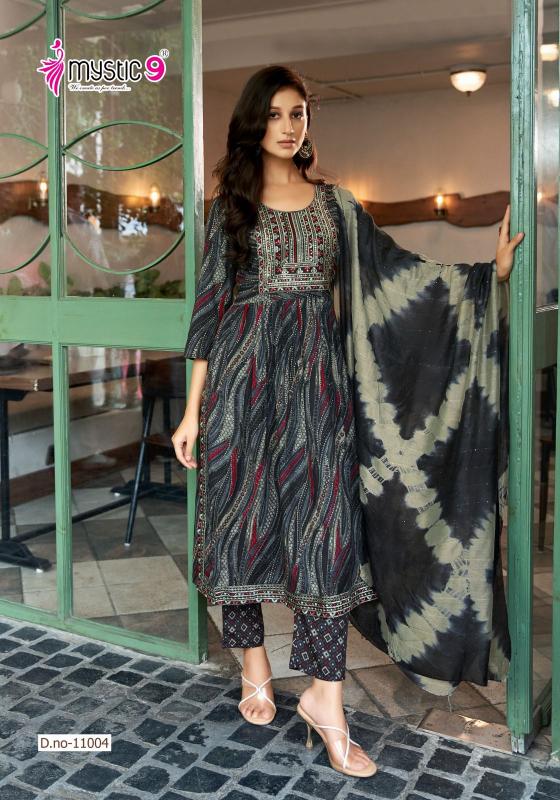 MYSTIC 9 SARA Vol 11 Popular Brands of Ladies Kurties India