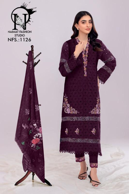 Naimat Fashion Studio 1126 Pakistani Readymade Suit Wholesale catalog
