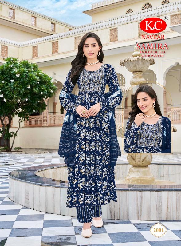 NAVKAR SAMIRA Vol 2 Umbrella Cut Kurtis Online india Wholesale Catalog