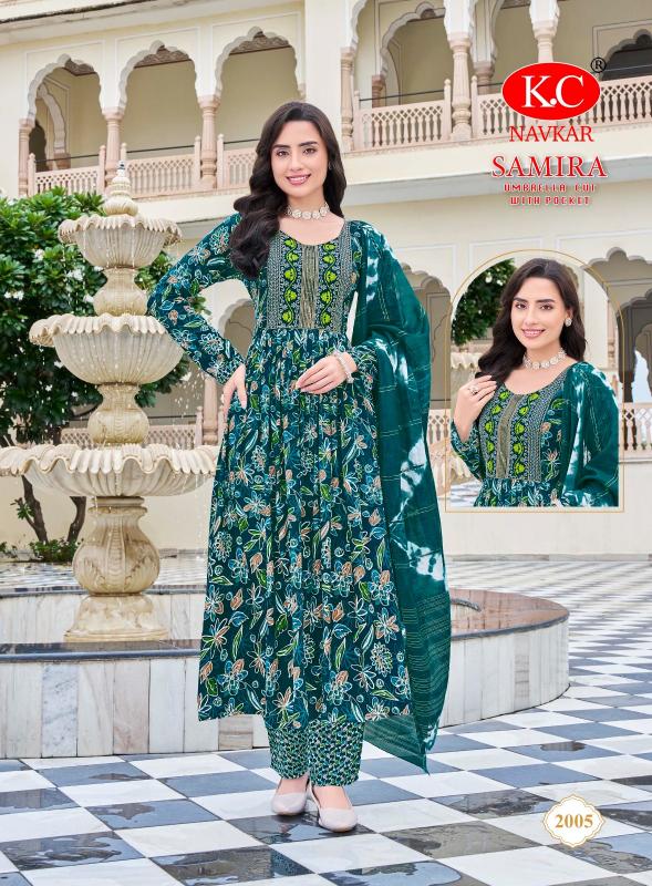 NAVKAR SAMIRA Vol 2 Umbrella Cut Kurtis Online india Wholesale Catalog