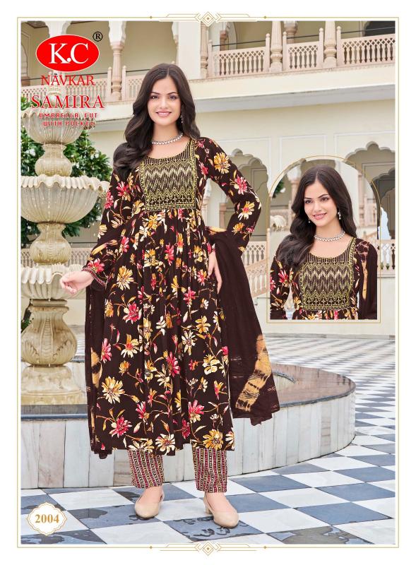 NAVKAR SAMIRA Vol 2 Umbrella Cut Kurtis Online india Wholesale Catalog