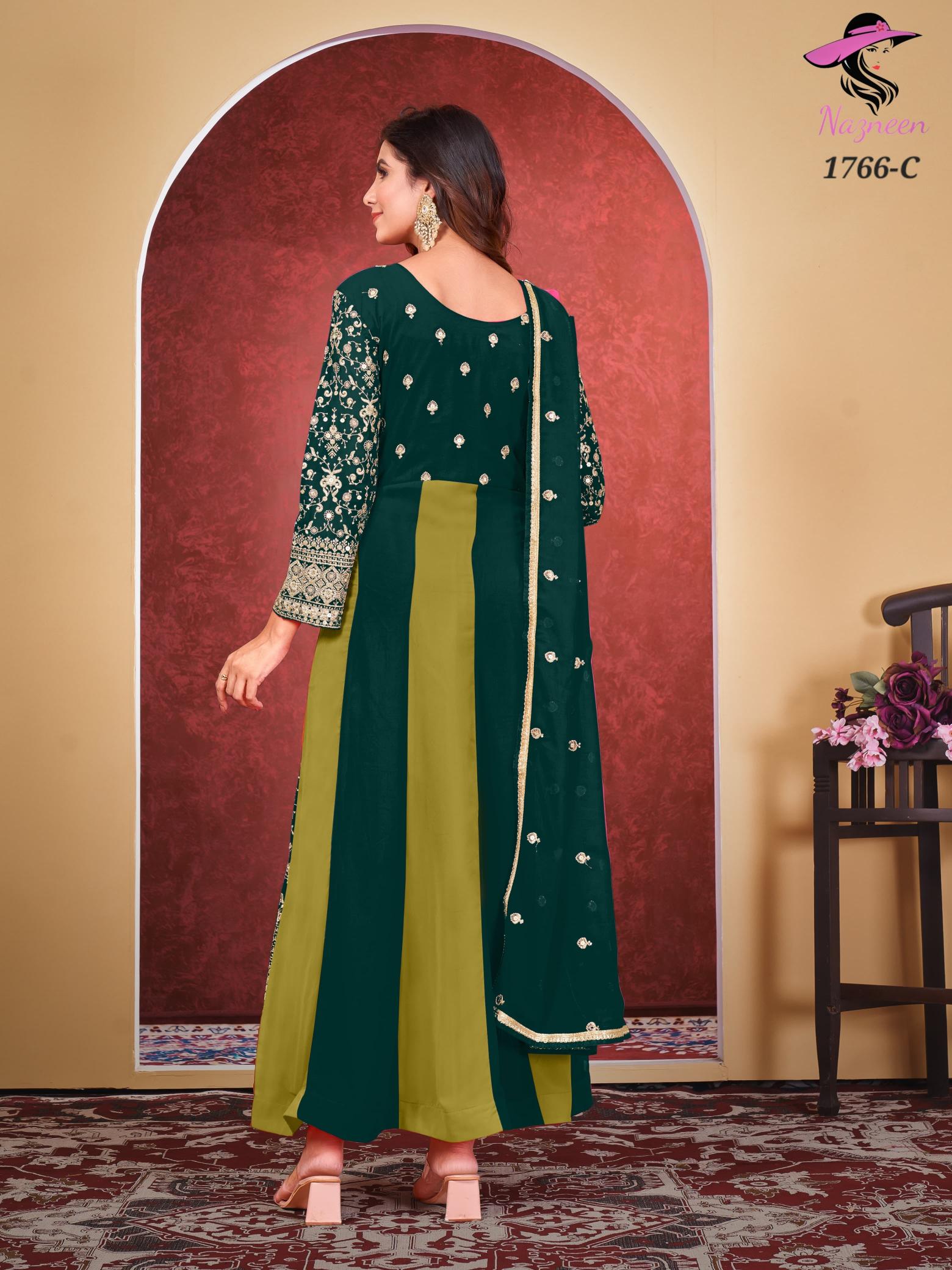 Nazneen Vaani Georgette Salwar Kameez Wholesale Catalog
