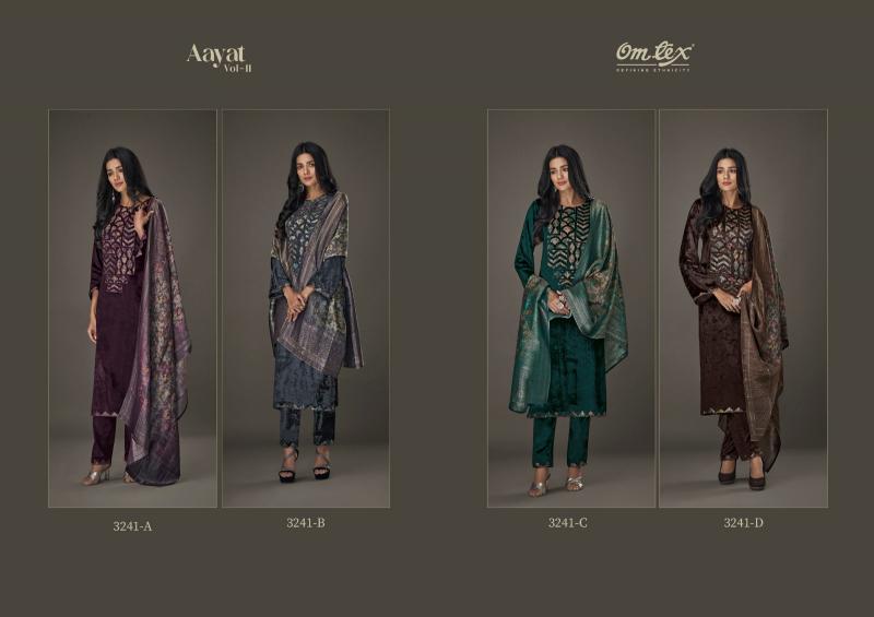 Omtex Aayat Vol 11 Viscose Salwar Kameez Wholesale Catalog