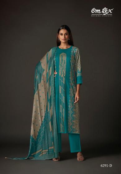 Omtex Desi Dazzle Pashmina Digital Printed Salwar Kameez Wholesale Catalog