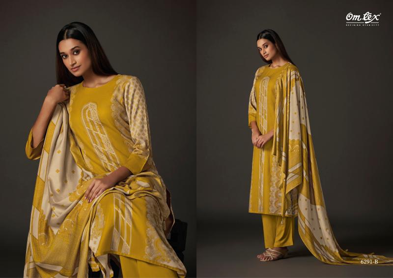 Omtex Desi Dazzle Pashmina Digital Printed Salwar Kameez Wholesale Catalog