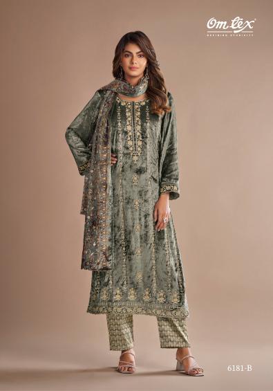 Omtex Ritha Vol 9 Viscose Salwar Kameez Wholesale Catalog