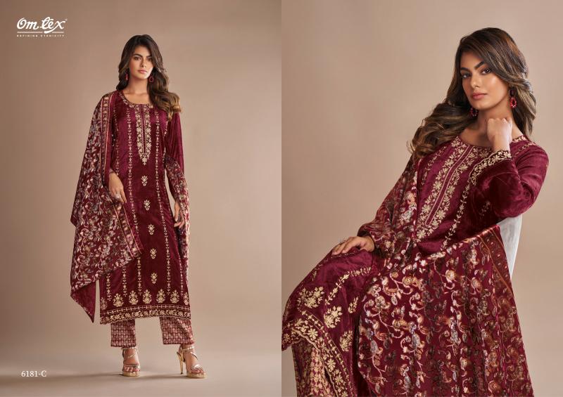 Omtex Ritha Vol 9 Viscose Salwar Kameez Wholesale Catalog