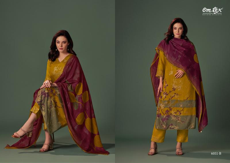 Omtex Ryker Pashmina Jaqcard Salwar Kameez Wholesale Catalog