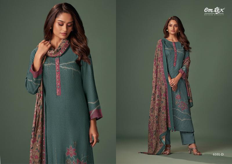 Omtex Sora Digital Printed Salwar Kameez Wholesale Catalog