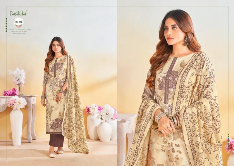 Radhika Azara Blossom Vol 15 Wholesale Dress Material in nashik