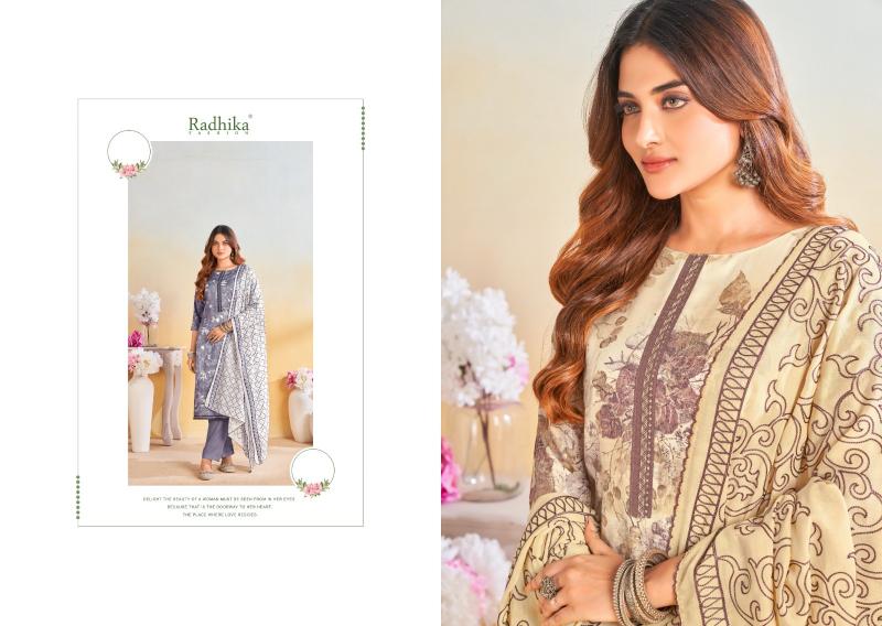 Radhika Azara Blossom Vol 15 Wholesale Dress Material in nashik