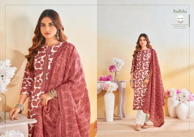 Radhika Azara Blossom Vol 15 Wholesale Dress Material in nashik
