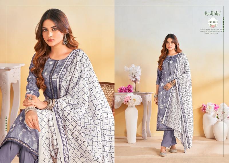 Radhika Azara Blossom Vol 15 Wholesale Dress Material in nashik