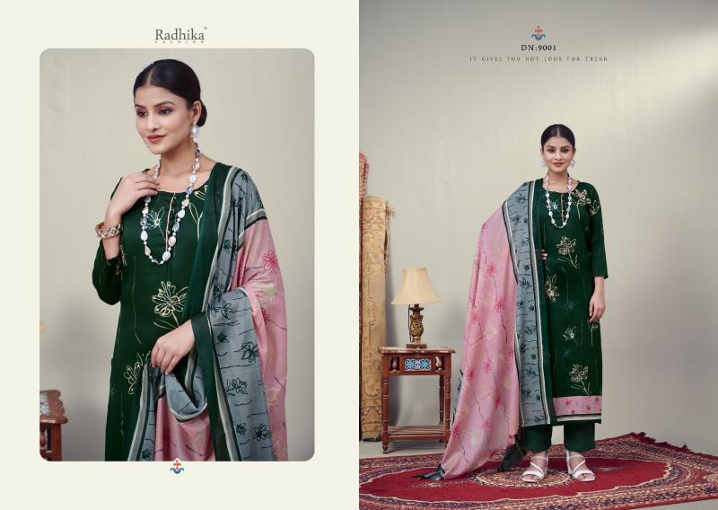 Radhika Azara jivika Vol 2 dress material wholesale market ahmedabad