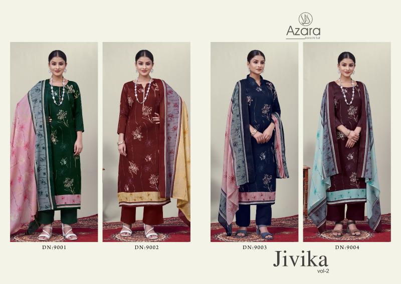 Radhika Azara jivika Vol 2 dress material wholesale market ahmedabad