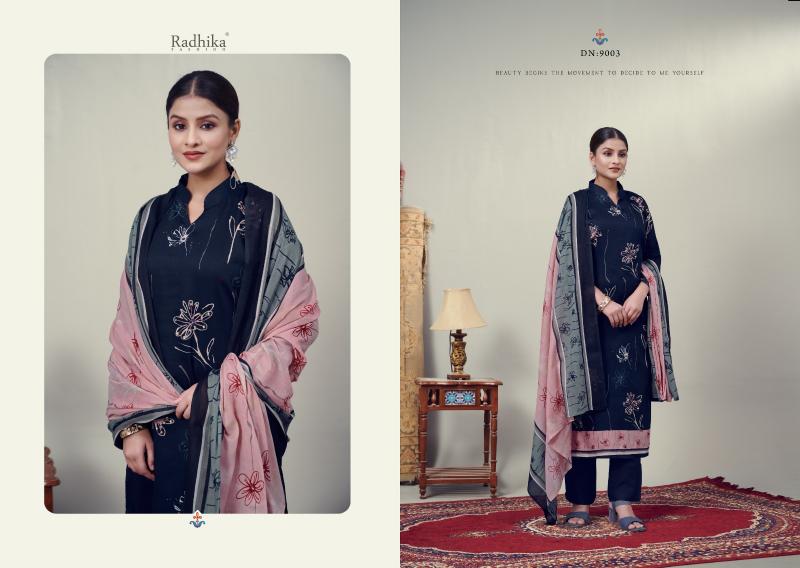 Radhika Azara jivika Vol 2 dress material wholesale market ahmedabad