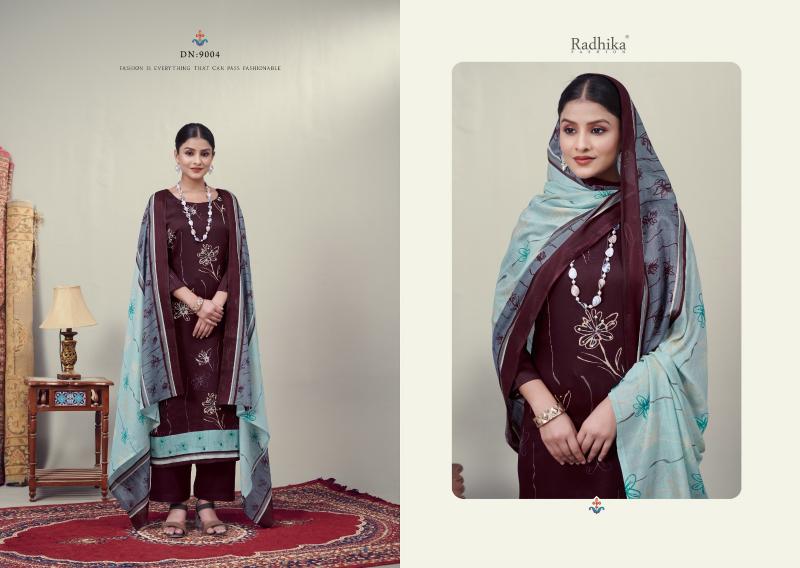 Radhika Azara jivika Vol 2 dress material wholesale market ahmedabad