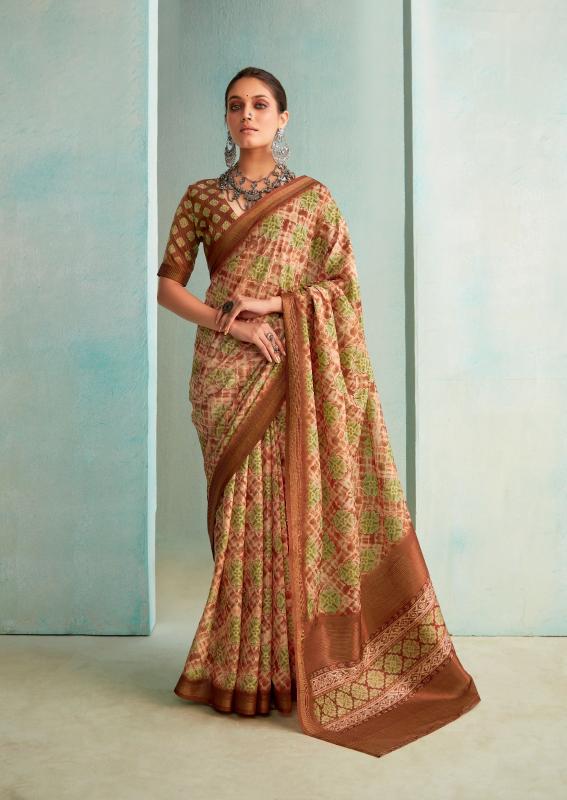 Rajpath Suchitra Silk Handloom Digital Printed Fancy Saree Wholesale Catalog