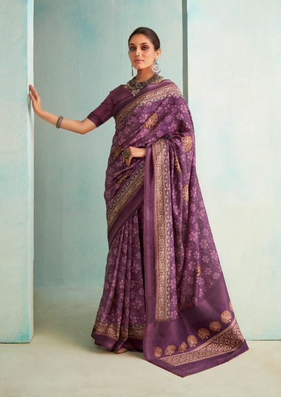 Rajpath Suchitra Silk Handloom Digital Printed Fancy Saree Wholesale Catalog