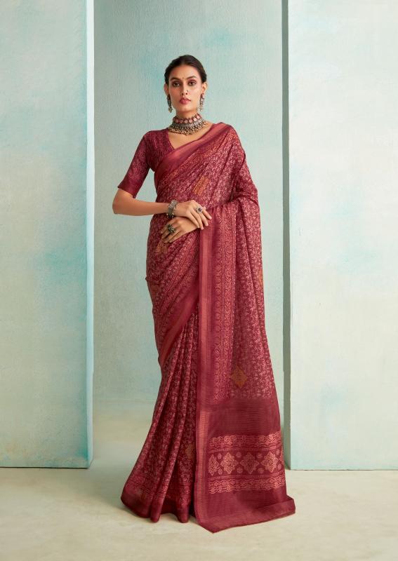 Rajpath Suchitra Silk Handloom Digital Printed Fancy Saree Wholesale Catalog