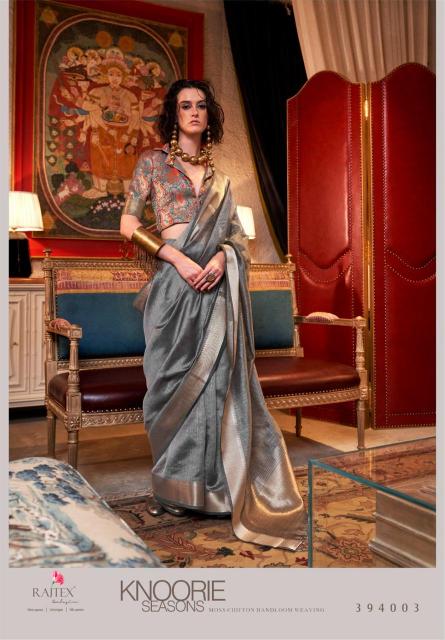 Rajtex Knoorie Seasons Handwoven Chiffon Sarees Wholesale Catalog