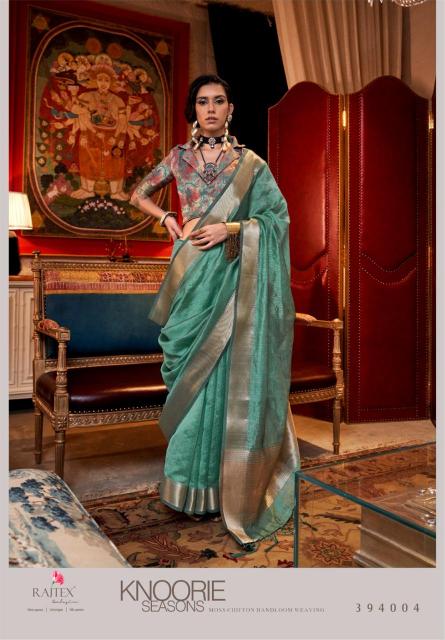 Rajtex Knoorie Seasons Handwoven Chiffon Sarees Wholesale Catalog