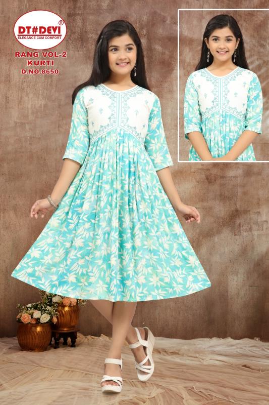 RANG VOL 2 D.NO - 8650 Amberla Kurti in India Below 500 Price