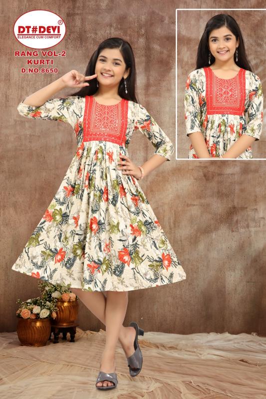 RANG VOL 2 D.NO - 8650 Amberla Kurti in India Below 500 Price