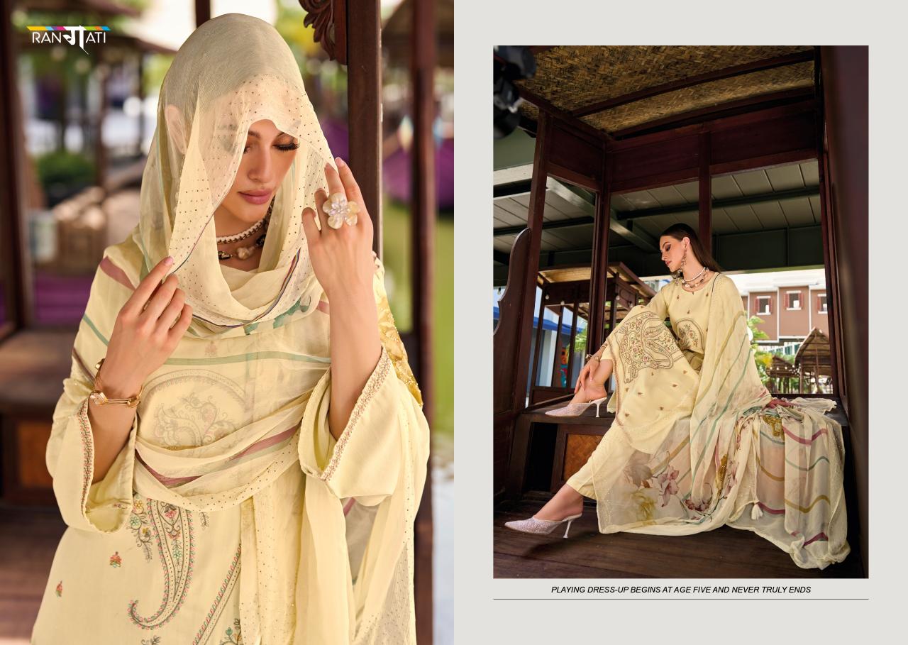 RANGATI Jashen-E-Rang Vol 7 Embodry Salwar Kameez Wholesale Catalog