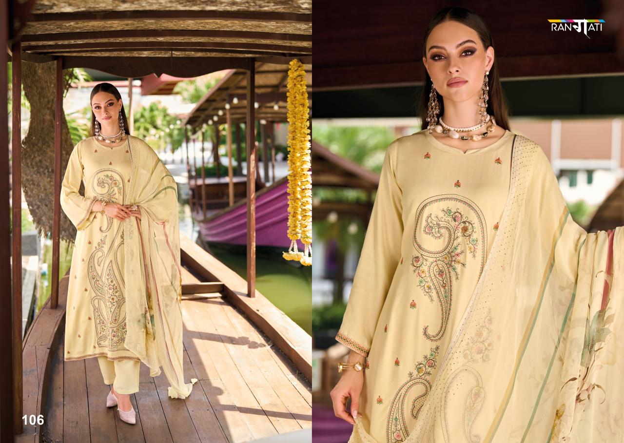 RANGATI Jashen-E-Rang Vol 7 Embodry Salwar Kameez Wholesale Catalog