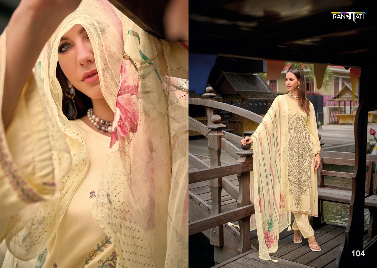 RANGATI Jashen-E-Rang Vol 7 Embodry Salwar Kameez Wholesale Catalog