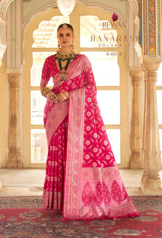 Rewaa Banarasi Vol 1 Silk Designer Patola Saree Buy Online Wholesale Price Surat