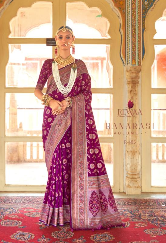Rewaa Banarasi Vol 1 Silk Designer Patola Saree Buy Online Wholesale Price Surat