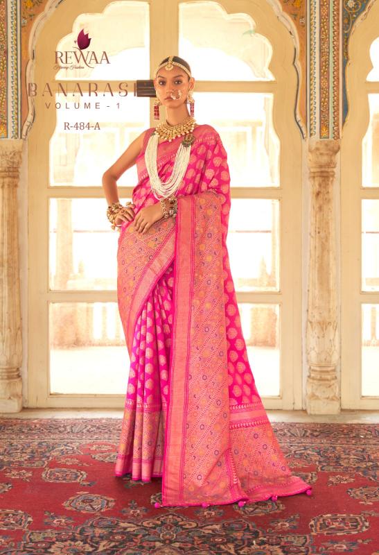 Rewaa Banarasi Vol 1 Silk Designer Patola Saree Buy Online Wholesale Price Surat