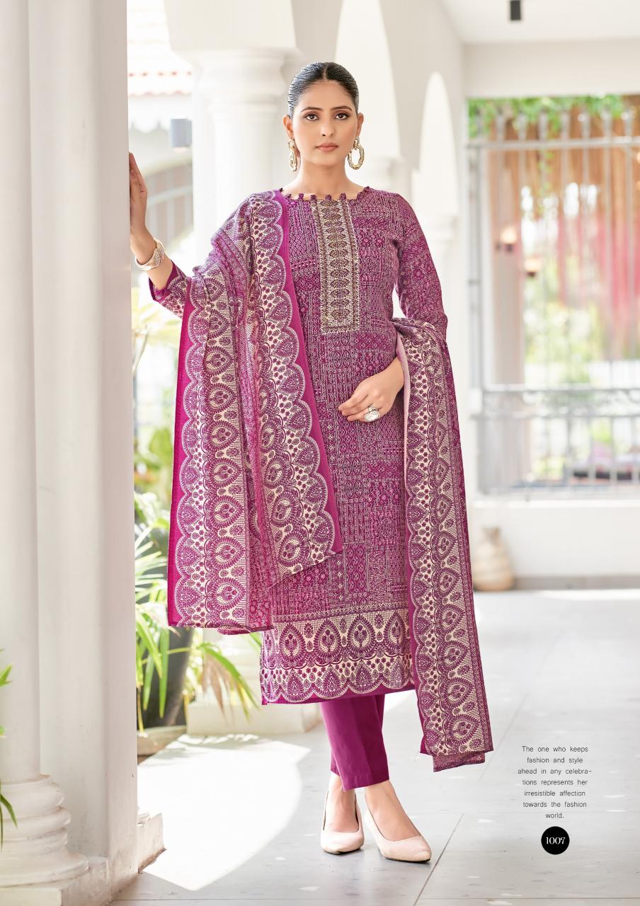 Roli Moli Rangat Pashmina Printed Dress Material wholesale in rajkot