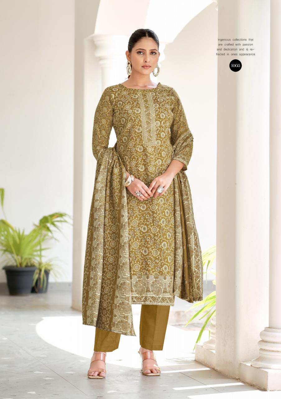 Roli Moli Rangat Pashmina Printed Dress Material wholesale in rajkot