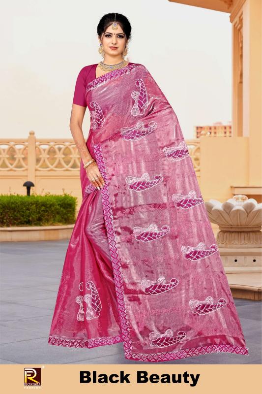 Ronisha Black beauty Surat ki Wholesale Saree ki Dukan