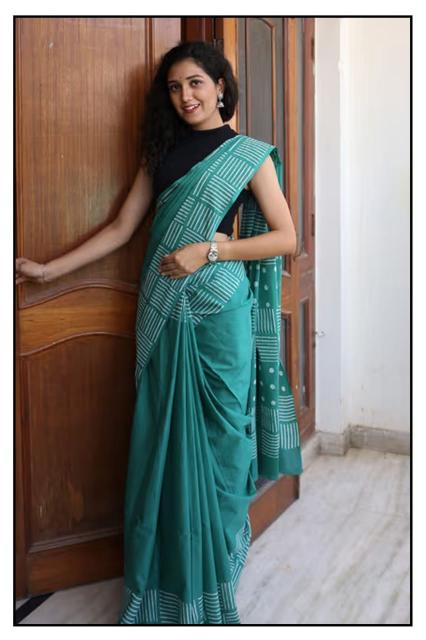 Sabella Cotton Saree 0.13 textiles saree wholesaler in surat