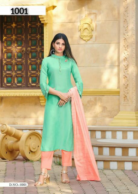 Sabella D no - 1001 to 1006 Buy Casual Kurtis Online in India