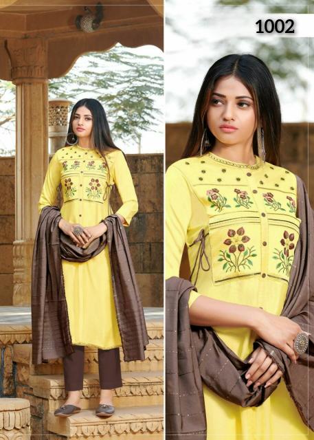 Sabella D no - 1001 to 1006 Buy Casual Kurtis Online in India