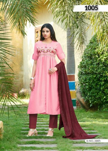 Sabella D no - 1001 to 1006 Buy Casual Kurtis Online in India