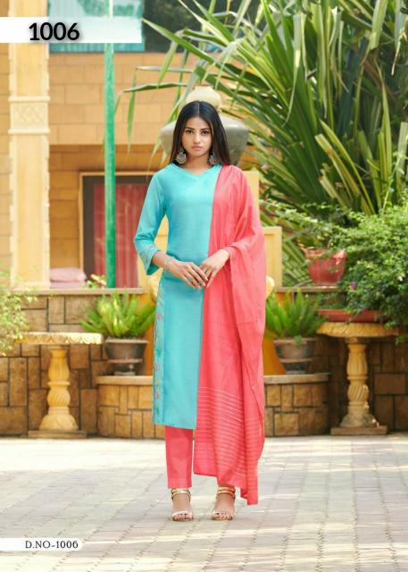 Sabella D no - 1001 to 1006 Buy Casual Kurtis Online in India