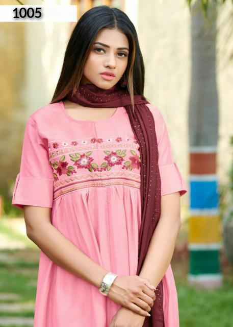 Sabella D no - 1001 to 1006 Buy Casual Kurtis Online in India